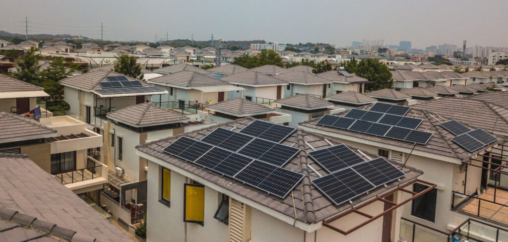 rooftop solar panel installation India