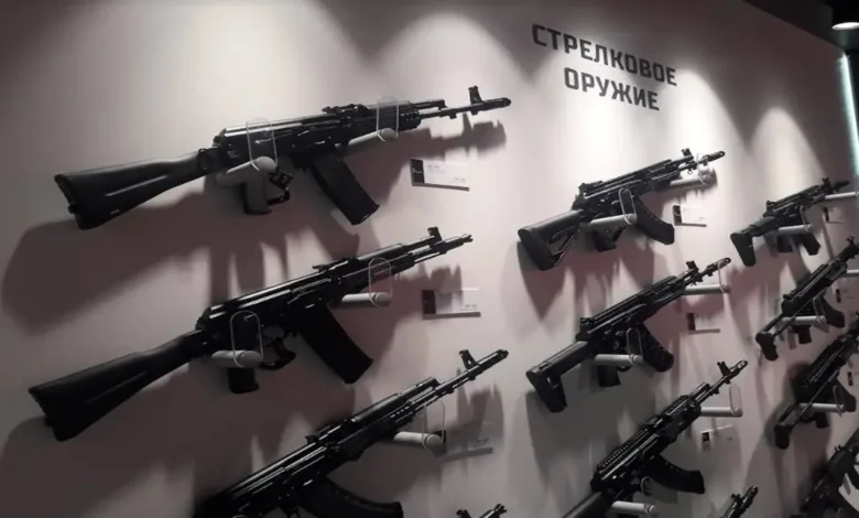 AK-203 rifles
