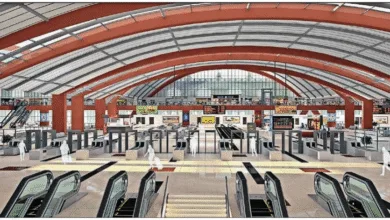 Concourse Work on Charbagh