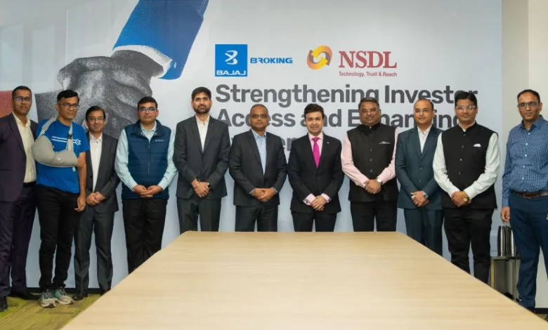 Bajaj Broking NSDL partnership