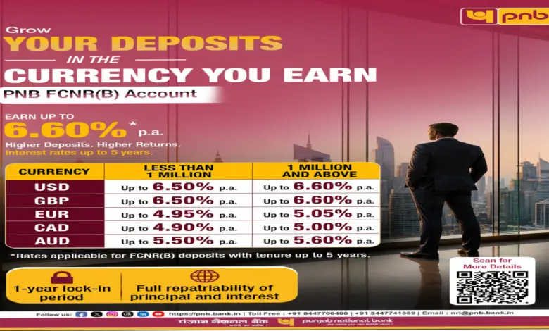 PNB FCNR(B) Deposits